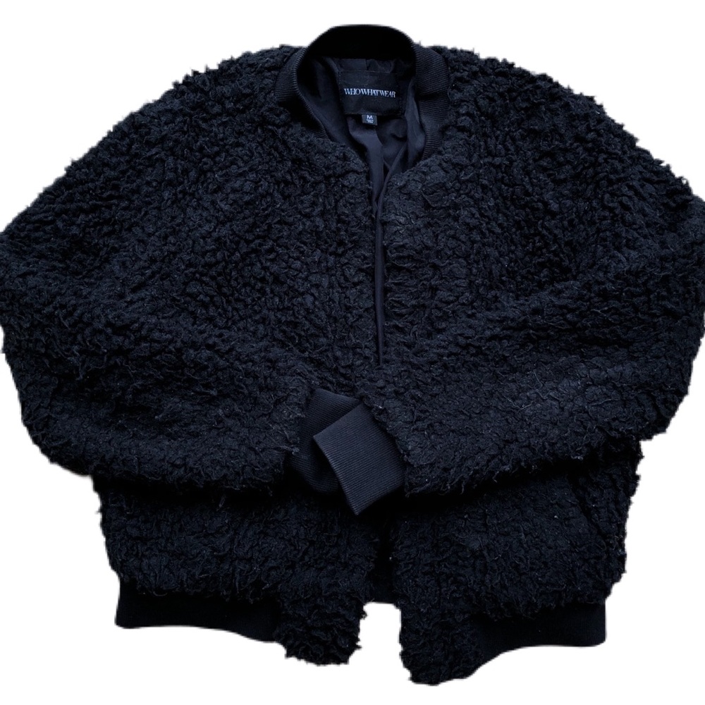 WHOWHATWEAR teddy coat